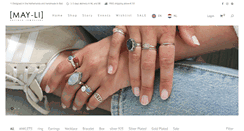 Desktop Screenshot of mayli-jewels.com